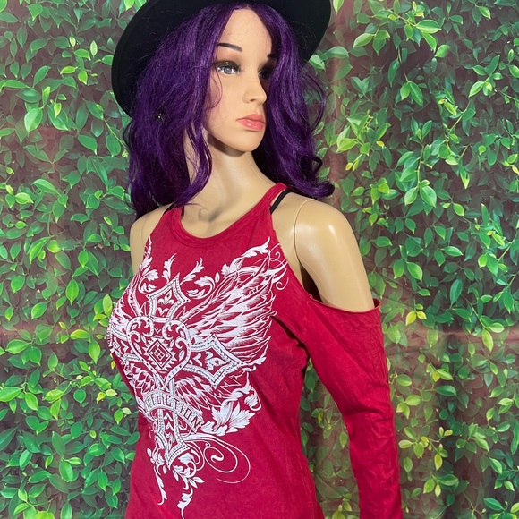 Affliction Women’s T-Shirt - Picture 5 of 14